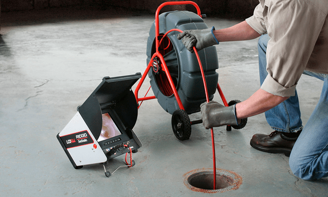 Video Pipe Inspection in Hatton